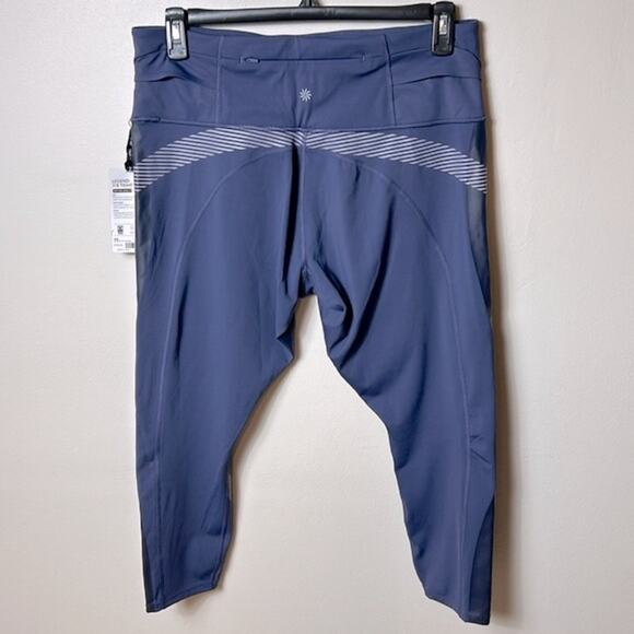 NWT Athleta X Allyson Felix Legend 7/8 tights leggings in Medieval Violet - Picture 7 of 14